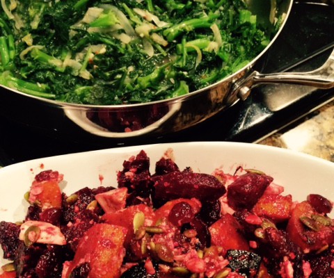 Squash n' Beets n' Greens, Oh My!