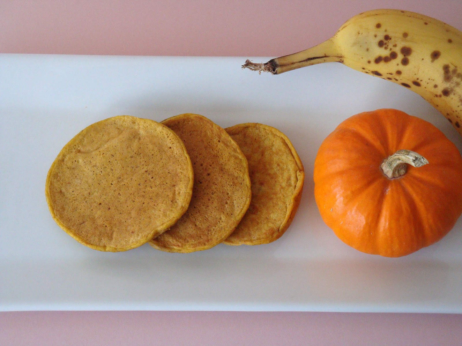 Baby Pumpkin Coconut Pancakes