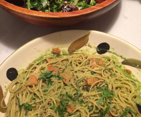 Pasta with Cream Sauce...or is it?